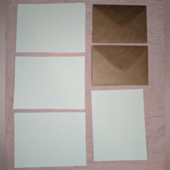 Last chance!20 Thank You Cards With Envelopes Blank Inside Extra Thick Cardstock - Picture 3 of 10